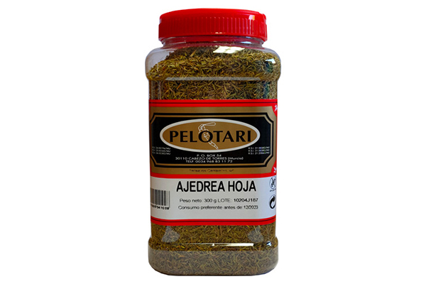 Ajedrea hoja web