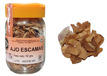 Ajo escamas